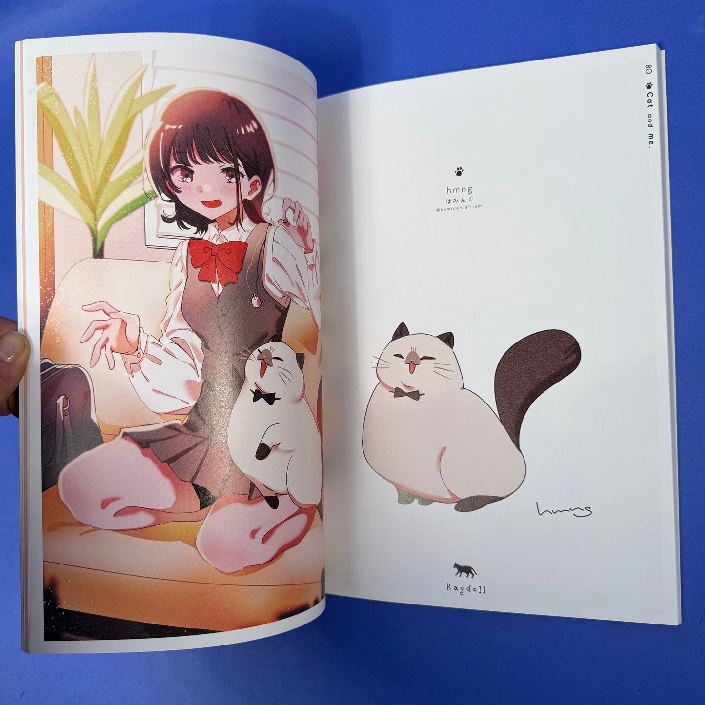 Cat & Me (Neko To Watashi) Illustration Book