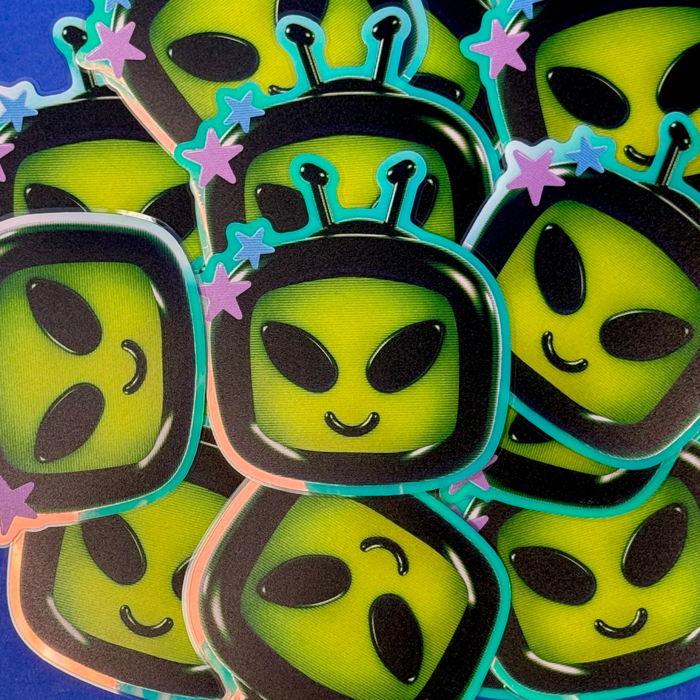 Denpa Kun Glow-in-the-Dark Sticker