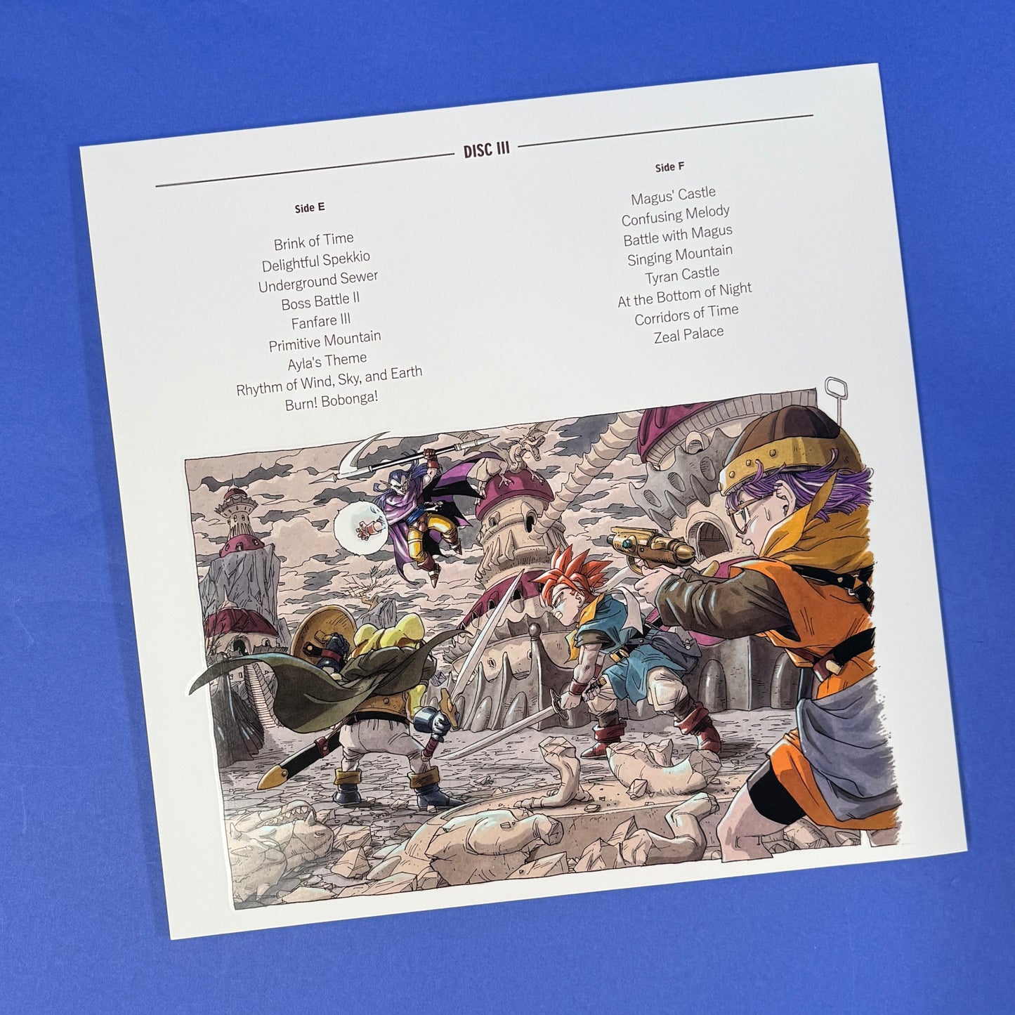 Chrono Trigger Soundtrack (4LP) Vinyl Record Boxset