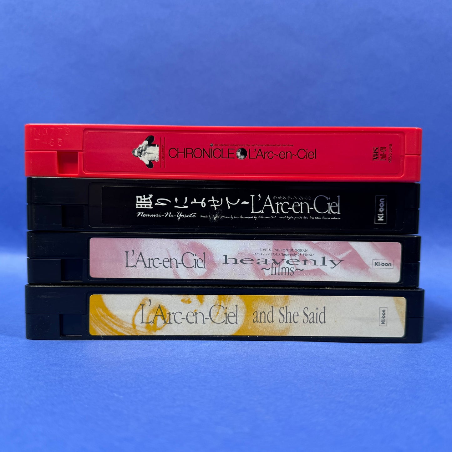 L’arc-en-Ciel VHS Collection