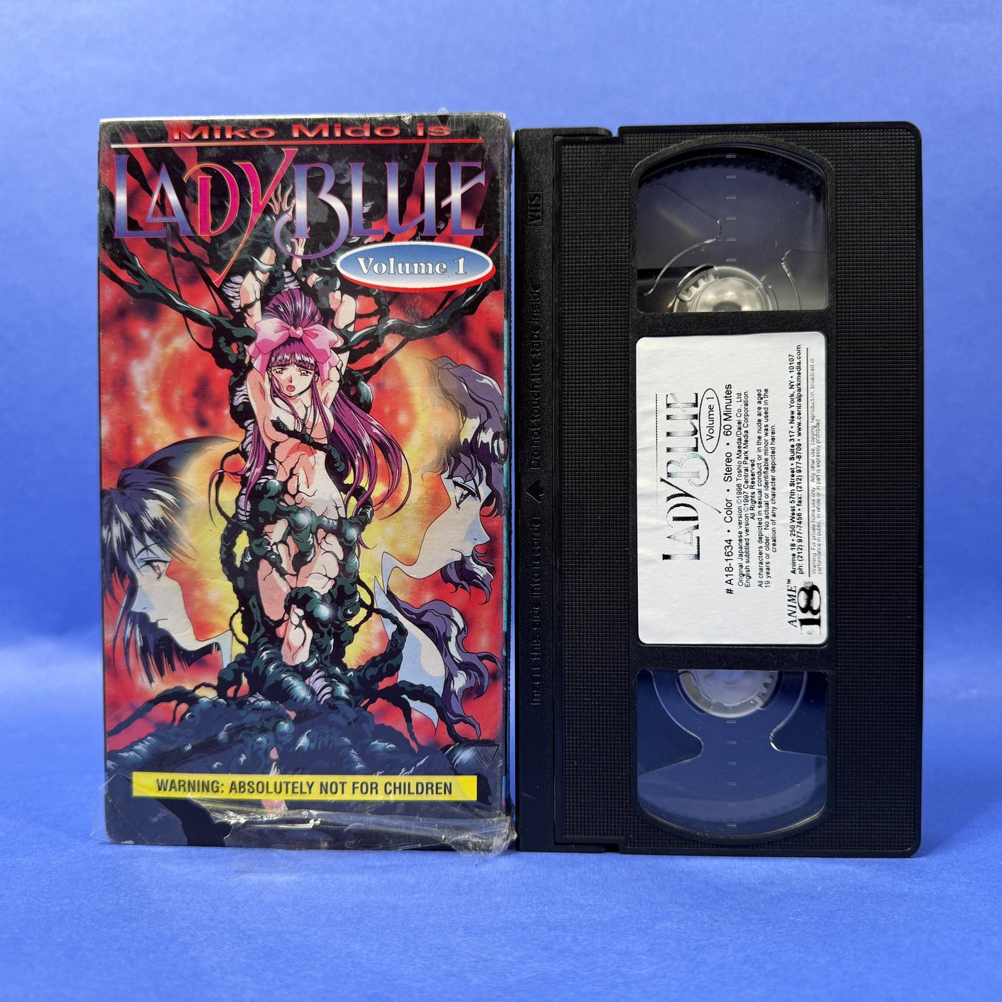 La Blue Girl / Lady Blue VHS