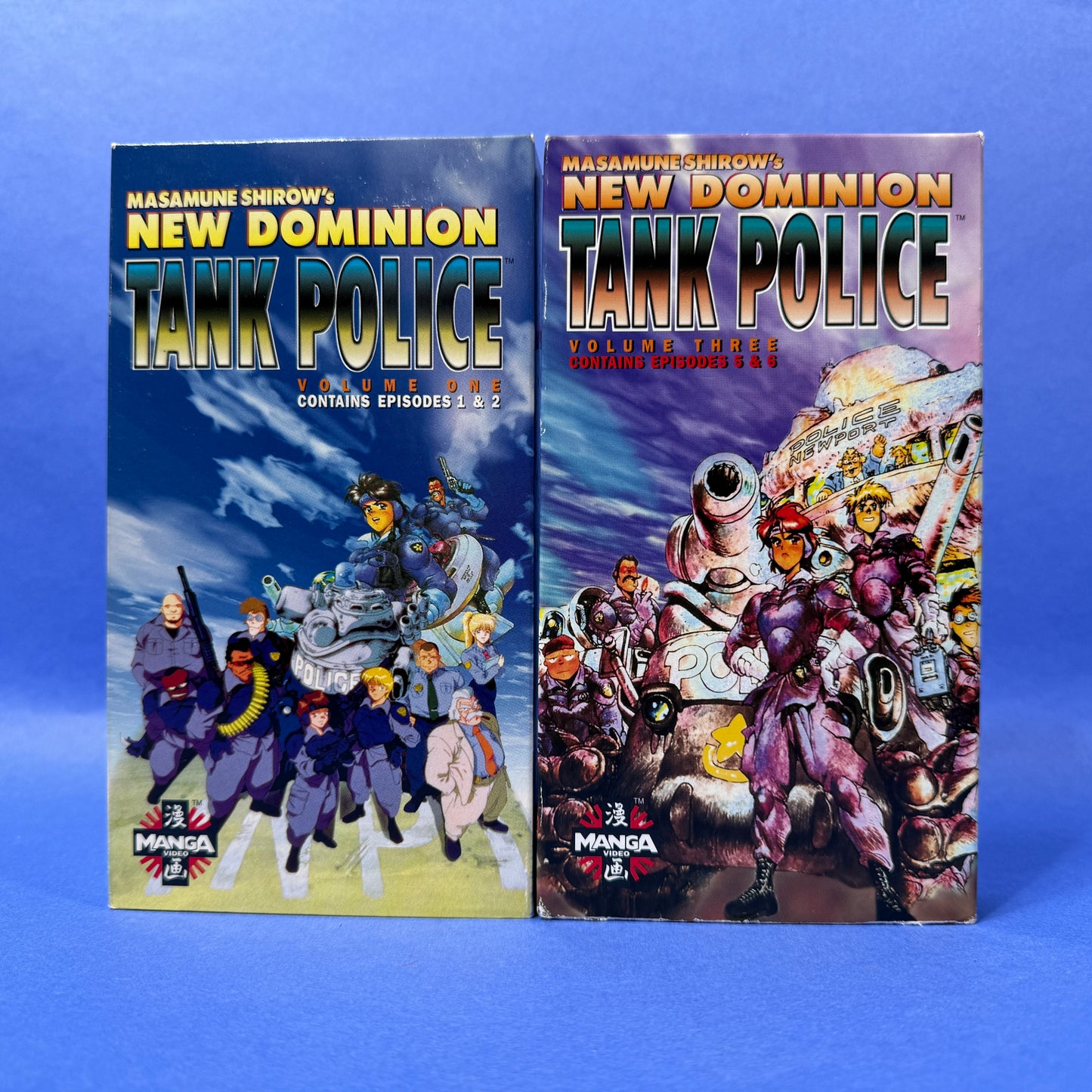 New Dominion Tank Police VHS