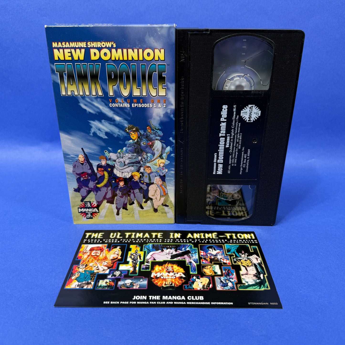 New Dominion Tank Police VHS