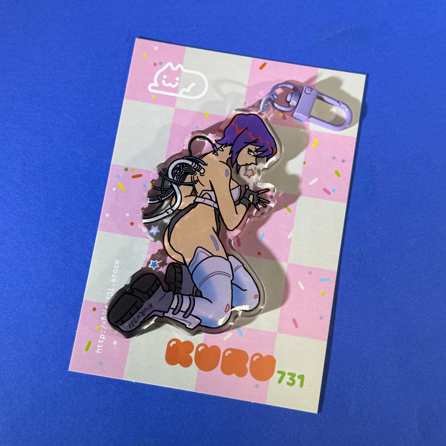 Kuru 731 - Alien Girlfriend Keychains