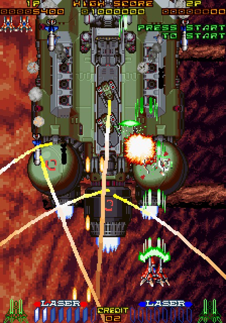 Galactic Attack - Sega Saturn