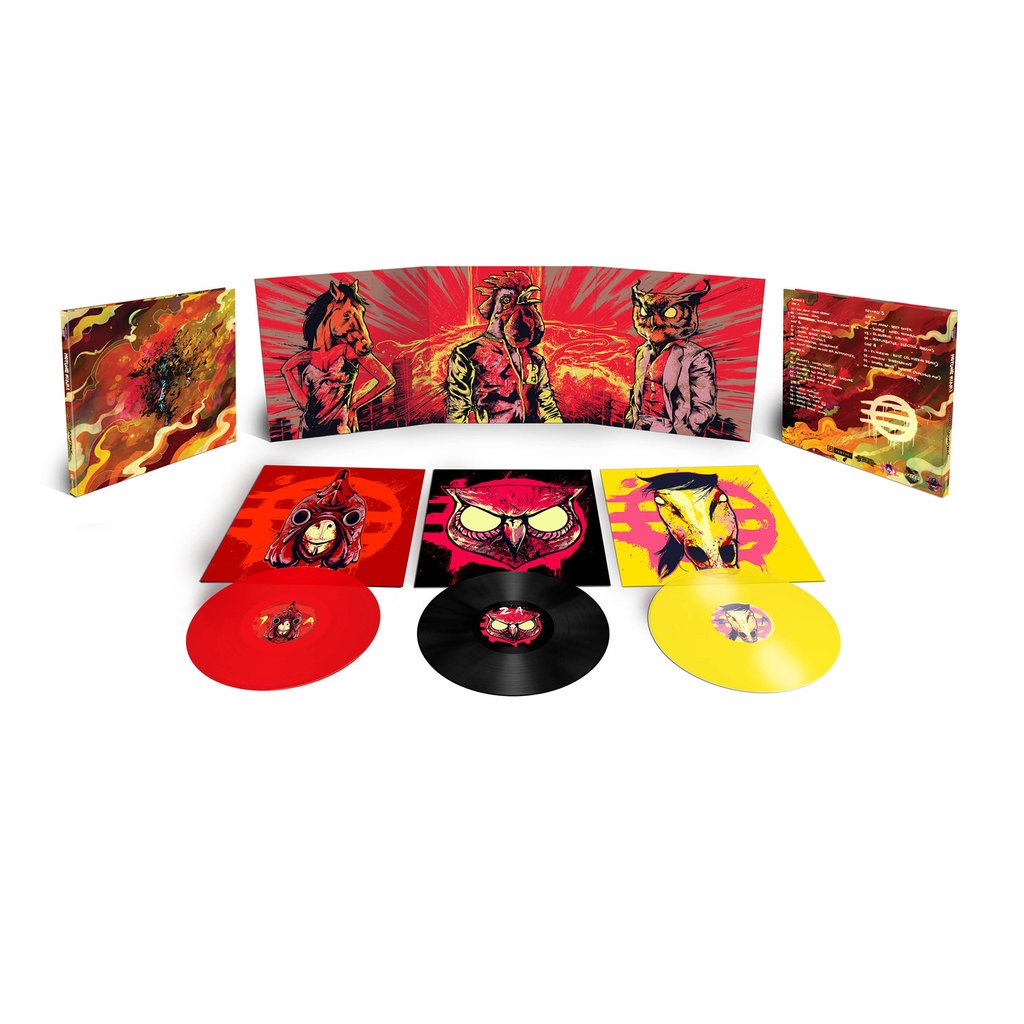 Hotline Miami Soundtrack 3LP Vinyl Record