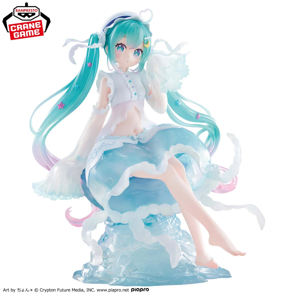 Banpresto - Vocaloid Evolve Clearluxe Hatsune Miku ~Jellyfish (Kurage) ver.~ Figure