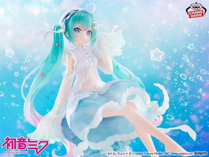 Banpresto - Vocaloid Evolve Clearluxe Hatsune Miku ~Jellyfish (Kurage) ver.~ Figure