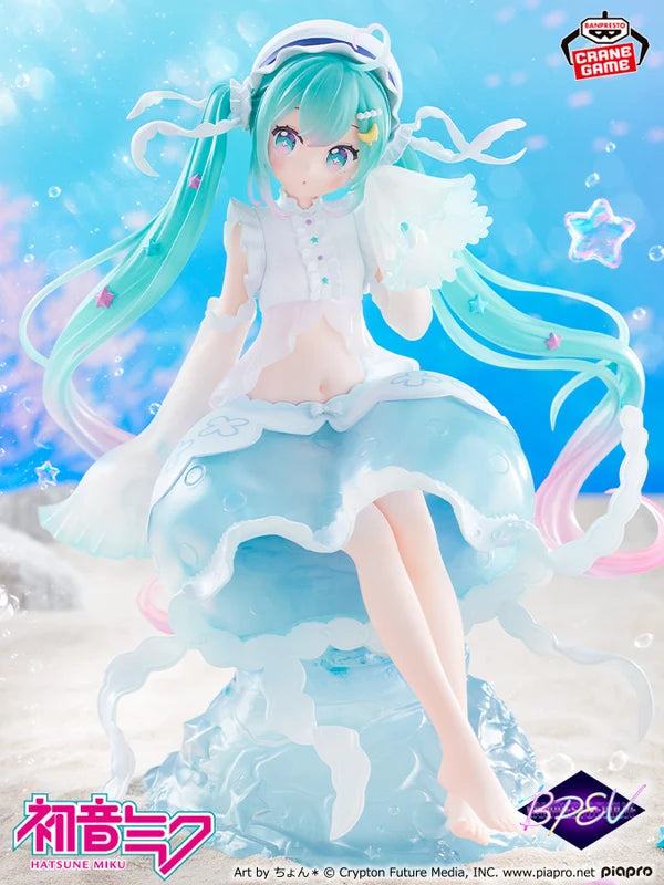 Banpresto - Vocaloid Evolve Clearluxe Hatsune Miku ~Jellyfish (Kurage) ver.~ Figure