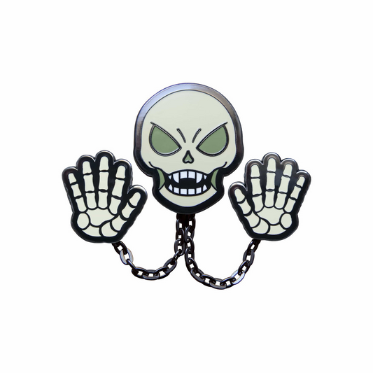 Terraria - Skull Chain Enamel Pin