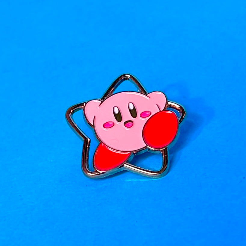 Kirby Star Enamel Pins