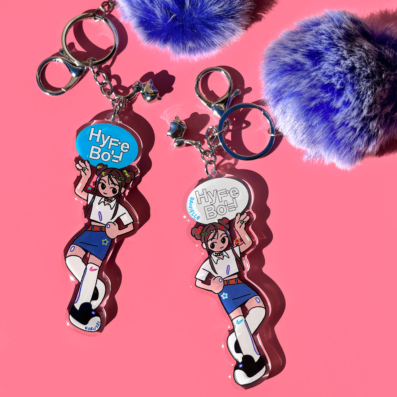 KURU 731 - New Jeans Keychains