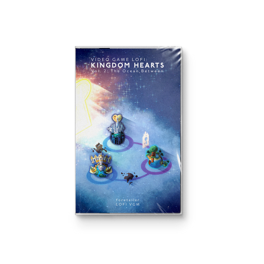 Video Game LoFi: Kingdom Hearts Vol. 2 The Ocean Between Cassette Tape