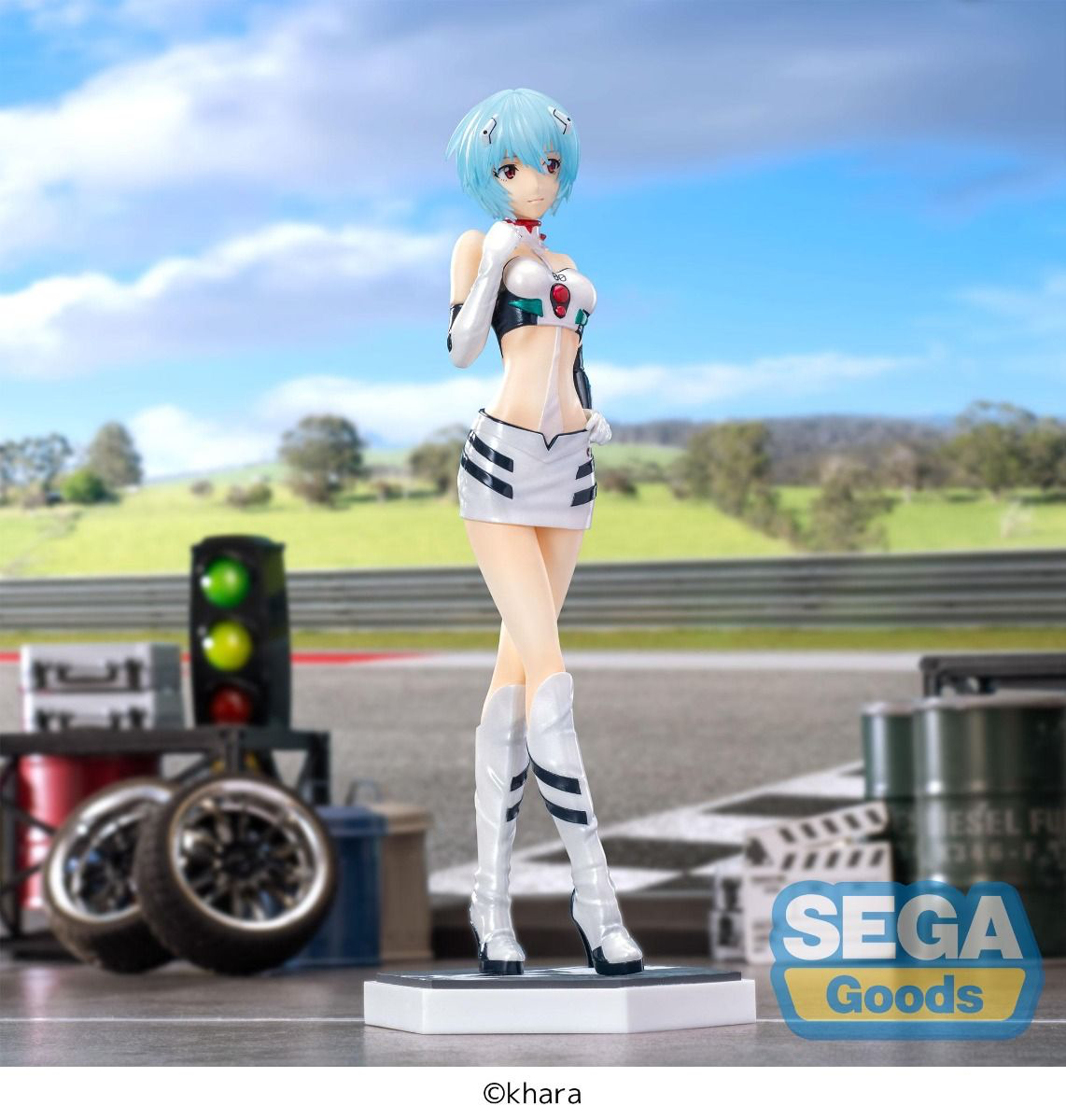 Eva-Racing Rei Ayanami PIT WALK Figure