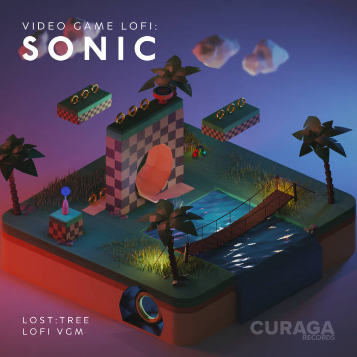 Video Game Lofi: Sonic Cassette & Vinyl Record