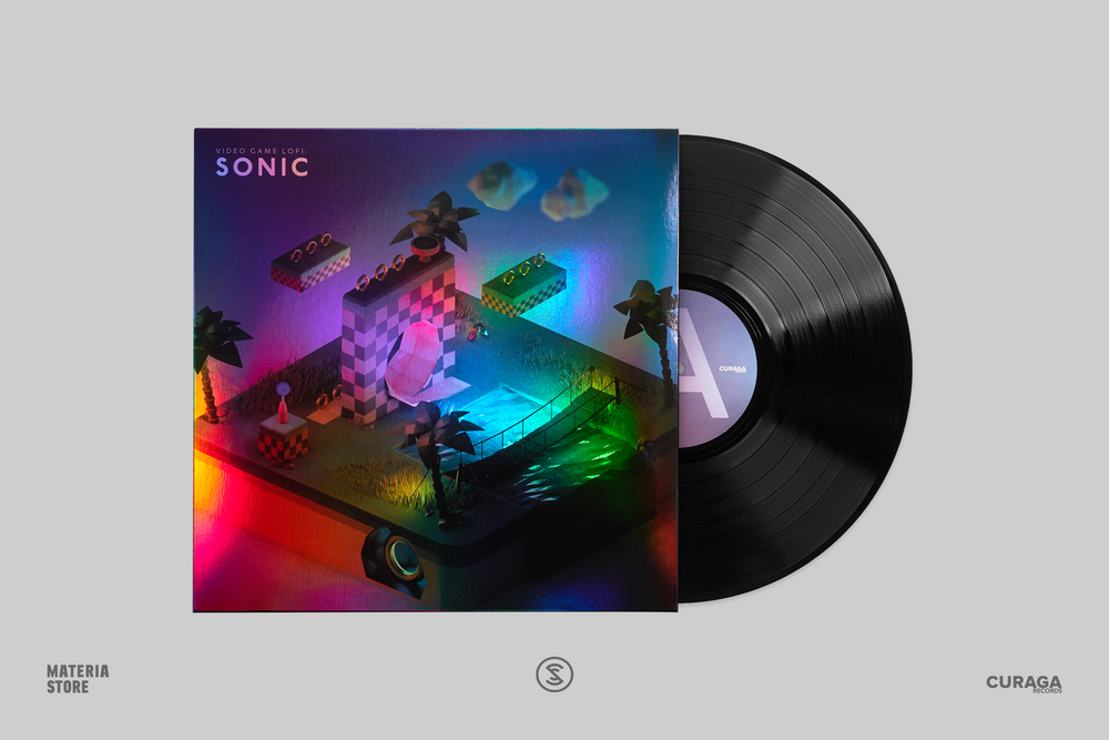 Video Game Lofi: Sonic Cassette & Vinyl Record