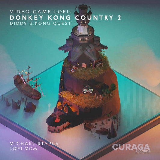 Video Game Lofi: Donkey Kong Country 2 Cassette & Vinyl Record