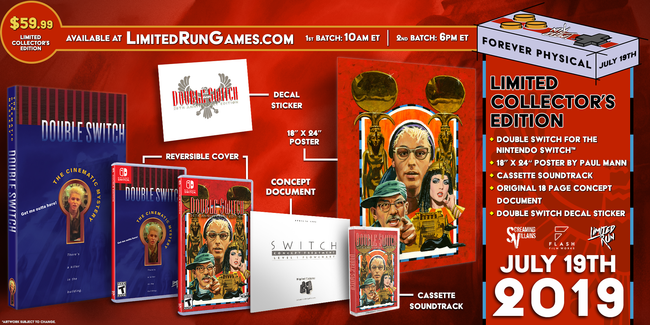 Double Switch - Limited Run Nintendo Switch