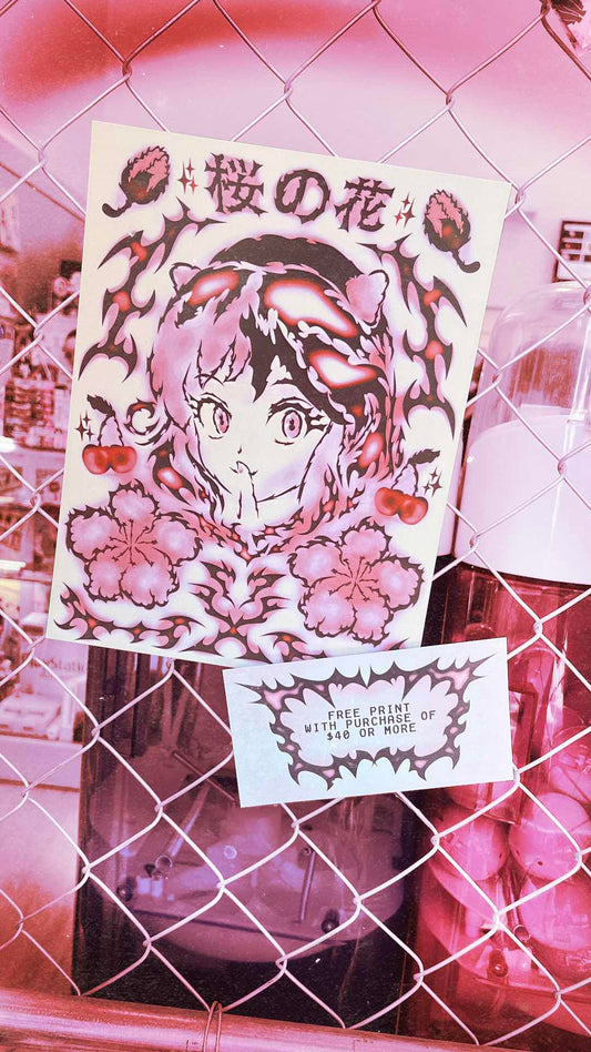 Sakura Sigil Art Print