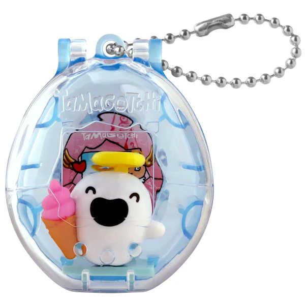 Tamagotchi Collectibles Angel Snack Time - Mini Figure & Case Blind Box