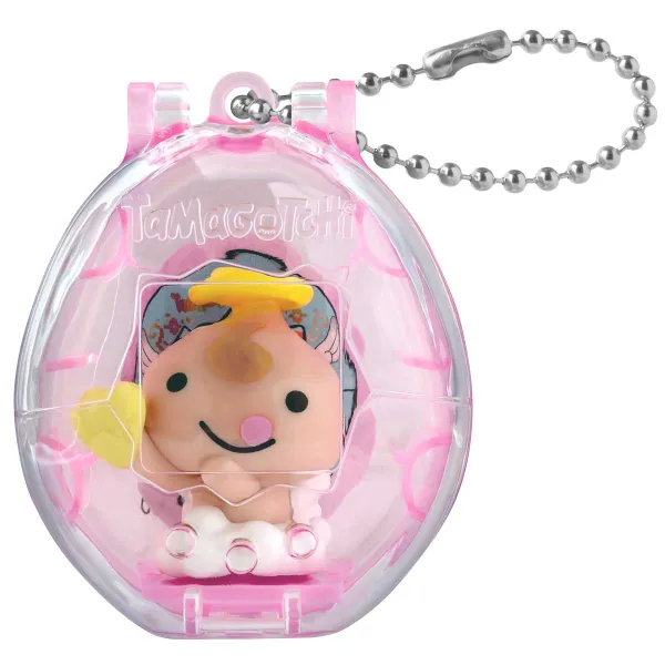Tamagotchi Collectibles Angel Snack Time - Mini Figure & Case Blind Box