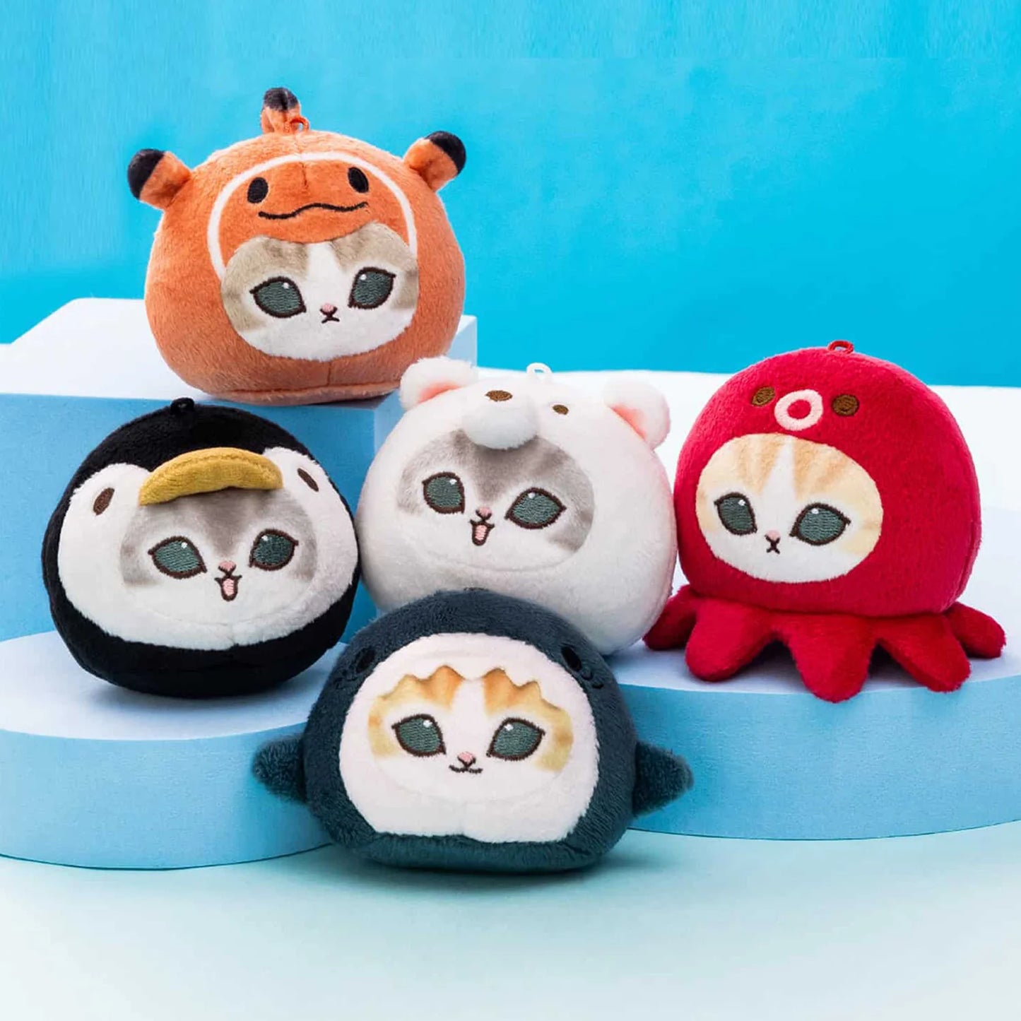Mofusand - Marine Life Meow Face Plush Blind Box