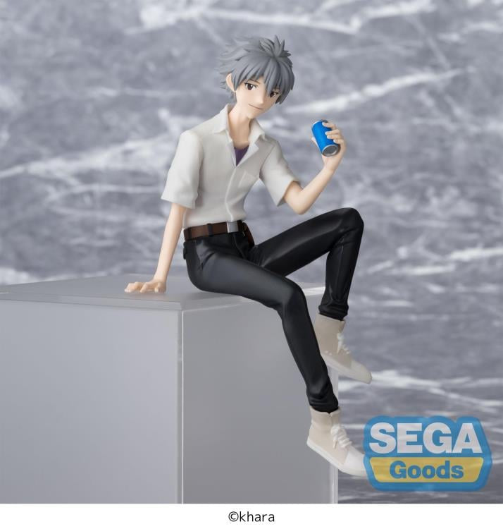 Sega - Rebuild of Evangelion Kaworu Nagisa Premium Perching Figure
