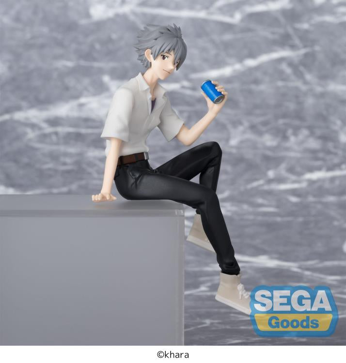 Sega - Rebuild of Evangelion Kaworu Nagisa Premium Perching Figure