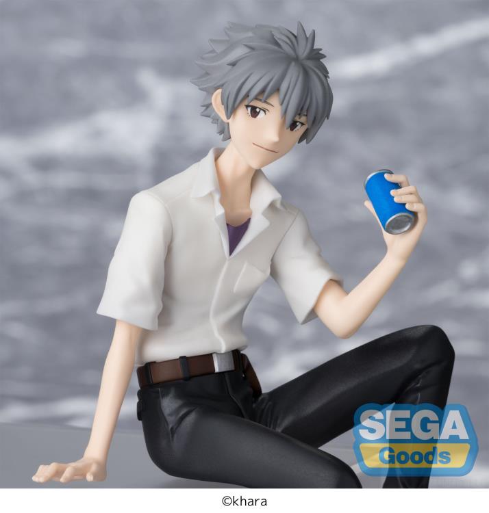 Sega - Rebuild of Evangelion Kaworu Nagisa Premium Perching Figure