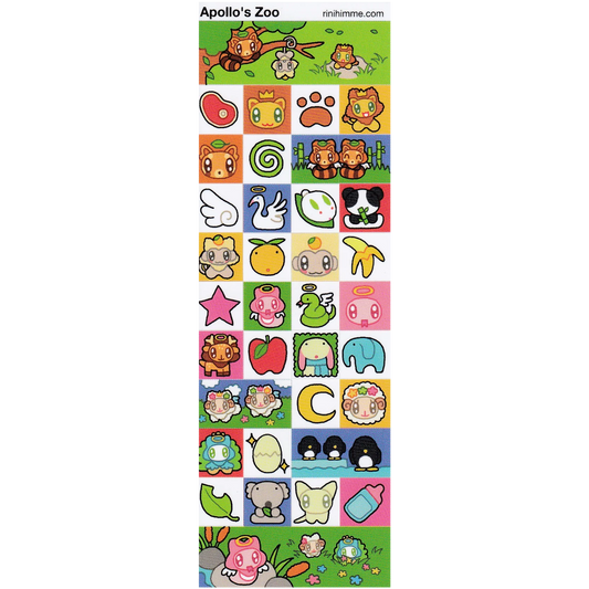 Rinihimme - Apollo’s Zoo Sticker Sheet