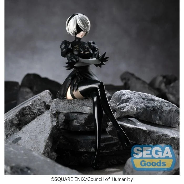 Sega - NieR: Automata Ver1.1a 2B Premium Perching Figure