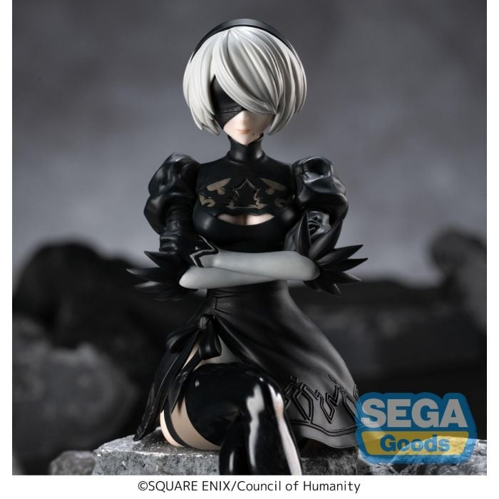 Sega - NieR: Automata Ver1.1a 2B Premium Perching Figure