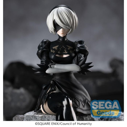 Sega - NieR: Automata Ver1.1a 2B Premium Perching Figure