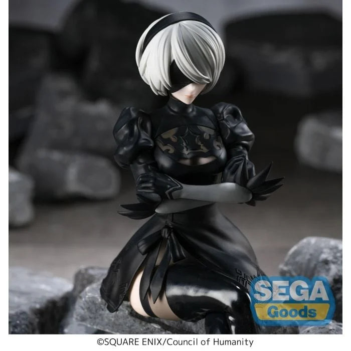 Sega - NieR: Automata Ver1.1a 2B Premium Perching Figure