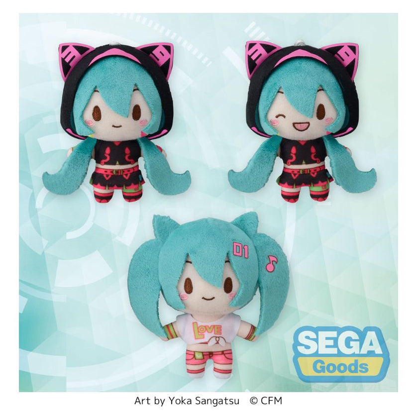SEGA - 2023 Fuwapuchi Hatsune Miku Series ~Live Ver.~ Mascot Plush