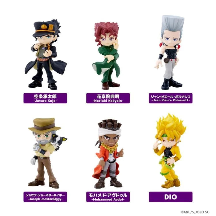 Bushiroad - Jojo’s Bizarre Adventure: Stardust Crusaders Palverse Blind Box Figures