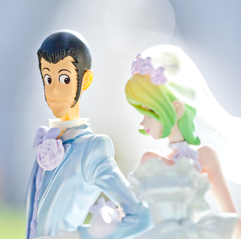 Banpresto - Lupin The Third - Creator X Creator Lupin & Rebecca Rossellini Wedding Set ver. A