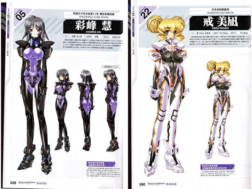 Muv-Luv Alternative Memorial Art Book