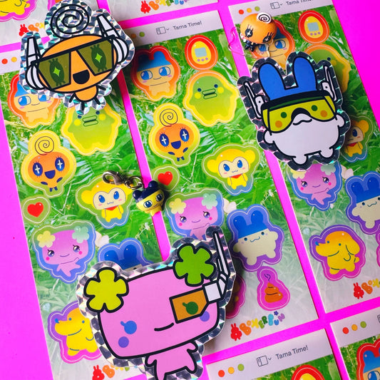BoxerBun - Tama Time Sticker Sheet
