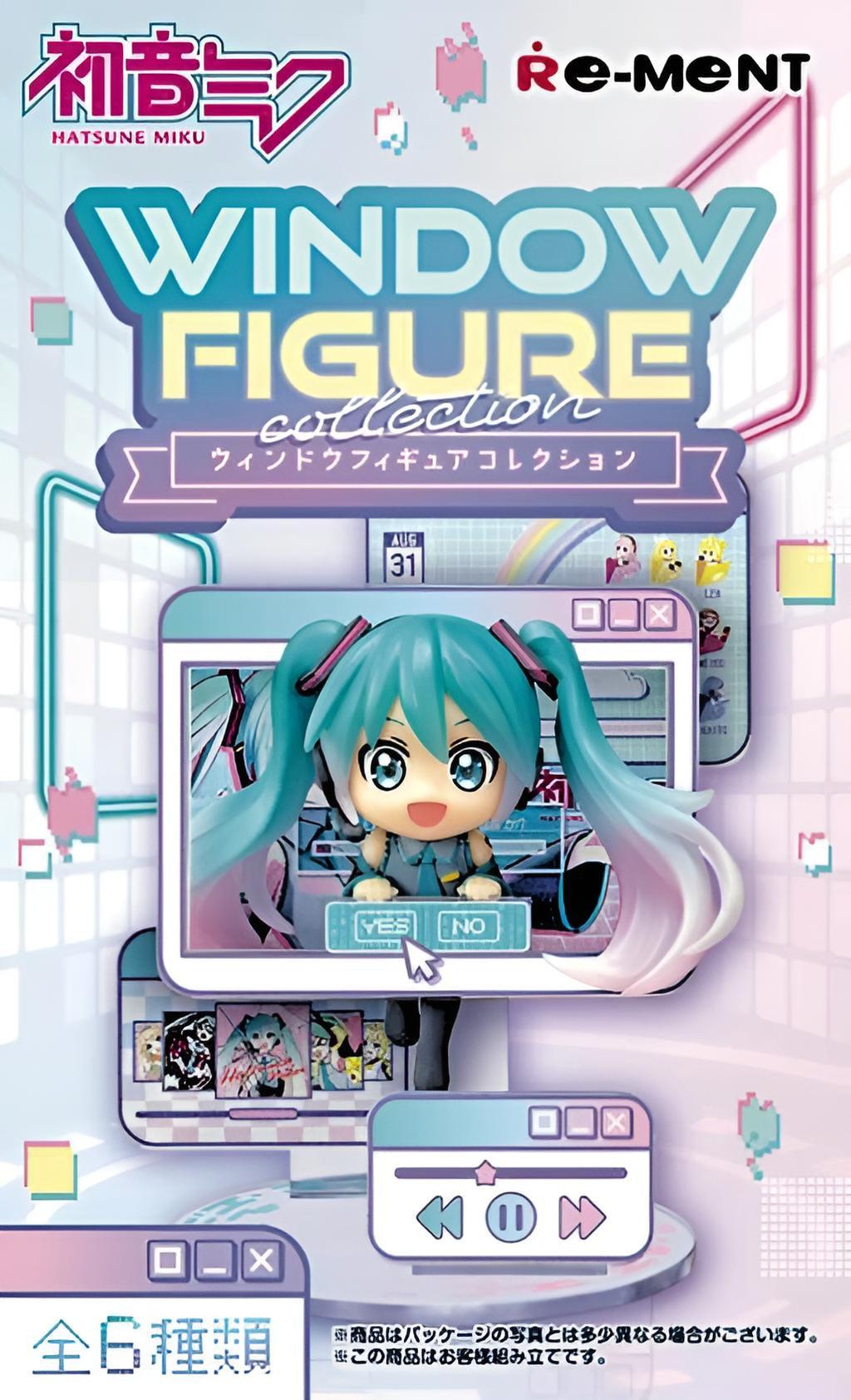Re-Ment - Hatsune Miku Series WINDOW FIGURE Collection