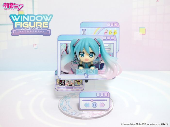 Re-Ment - Hatsune Miku Series WINDOW FIGURE Collection