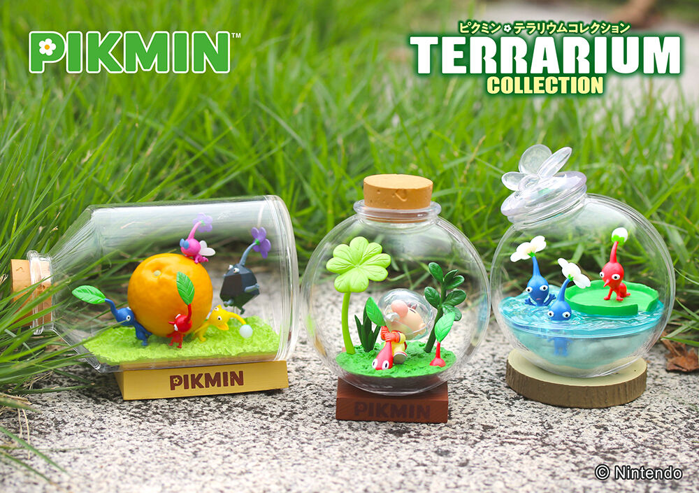 Re-Ment Pikmin Terrarium Collection