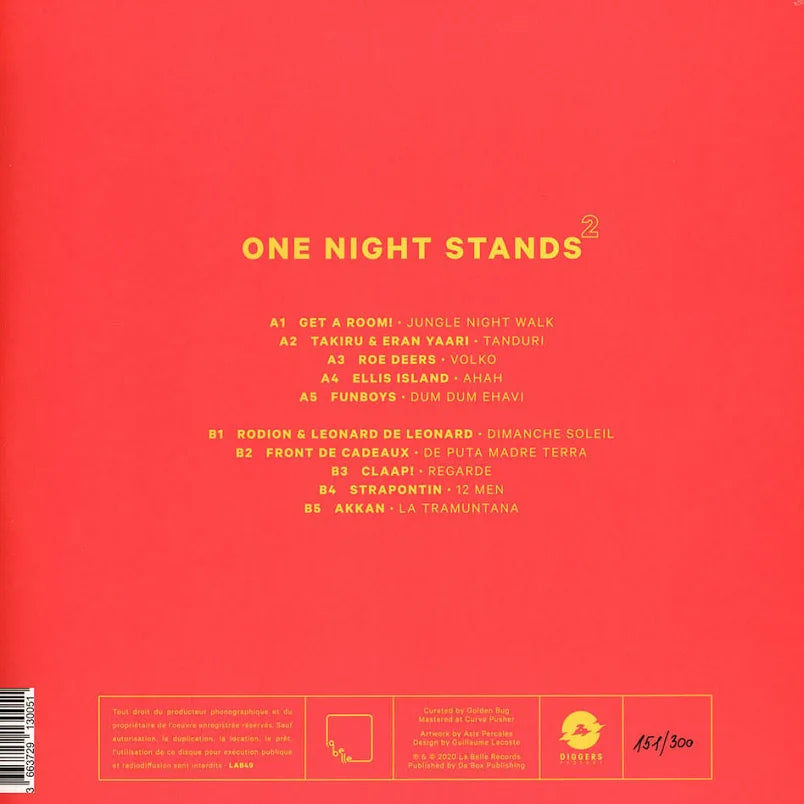 La Belle Records - One Night Stands 2 Vinyl Record
