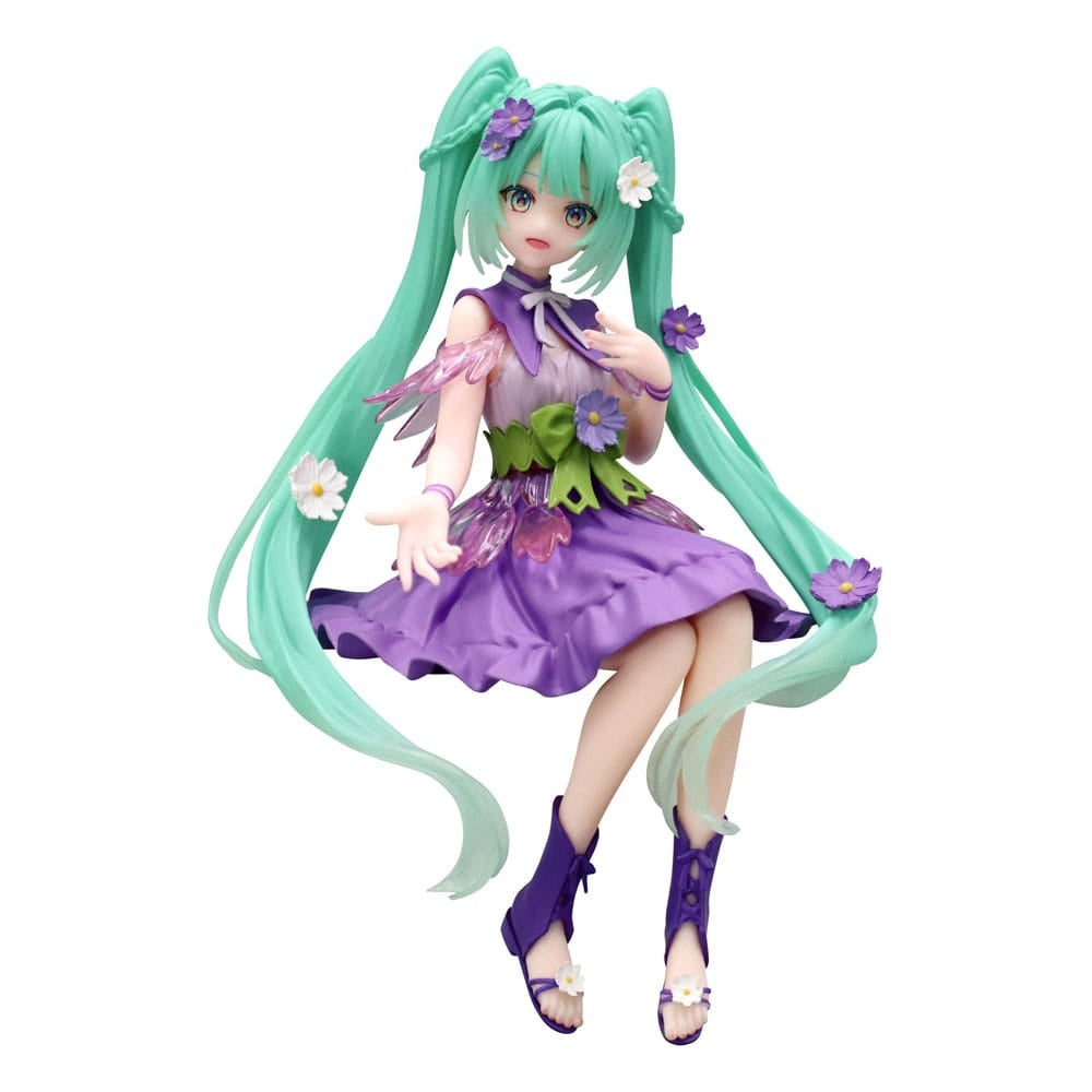 Furyu - Hatsune Miku Noodle Stopper Figure ~Flower Fairy~ Cosmos Purple Color Ver.