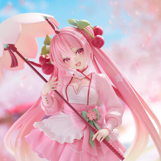 Banpresto - Hatsune Miku Sakura Amp+ ~Sakura Dress Ver.~ Figure