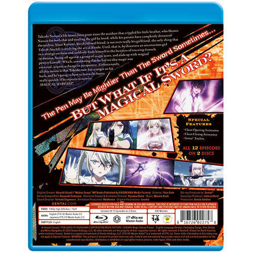 Magical Warfare Complete Collection Blu-Ray