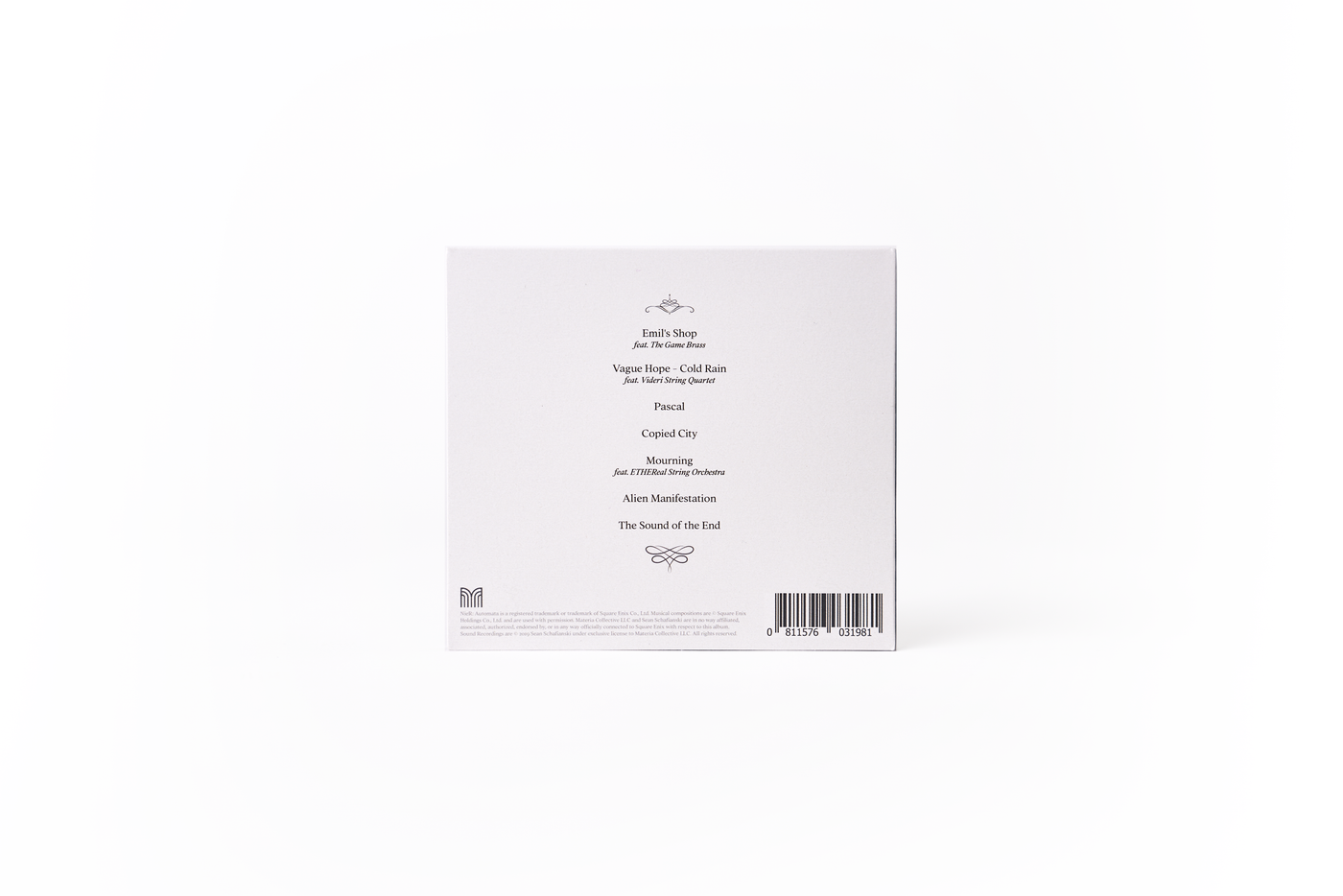 Sean Schafianski - Chamber Works: NieR Automata CD