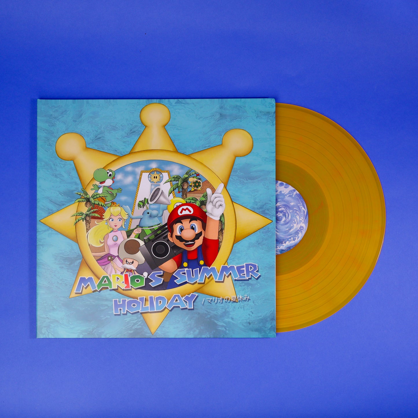 Mario Summer Holiday Vinyl Record