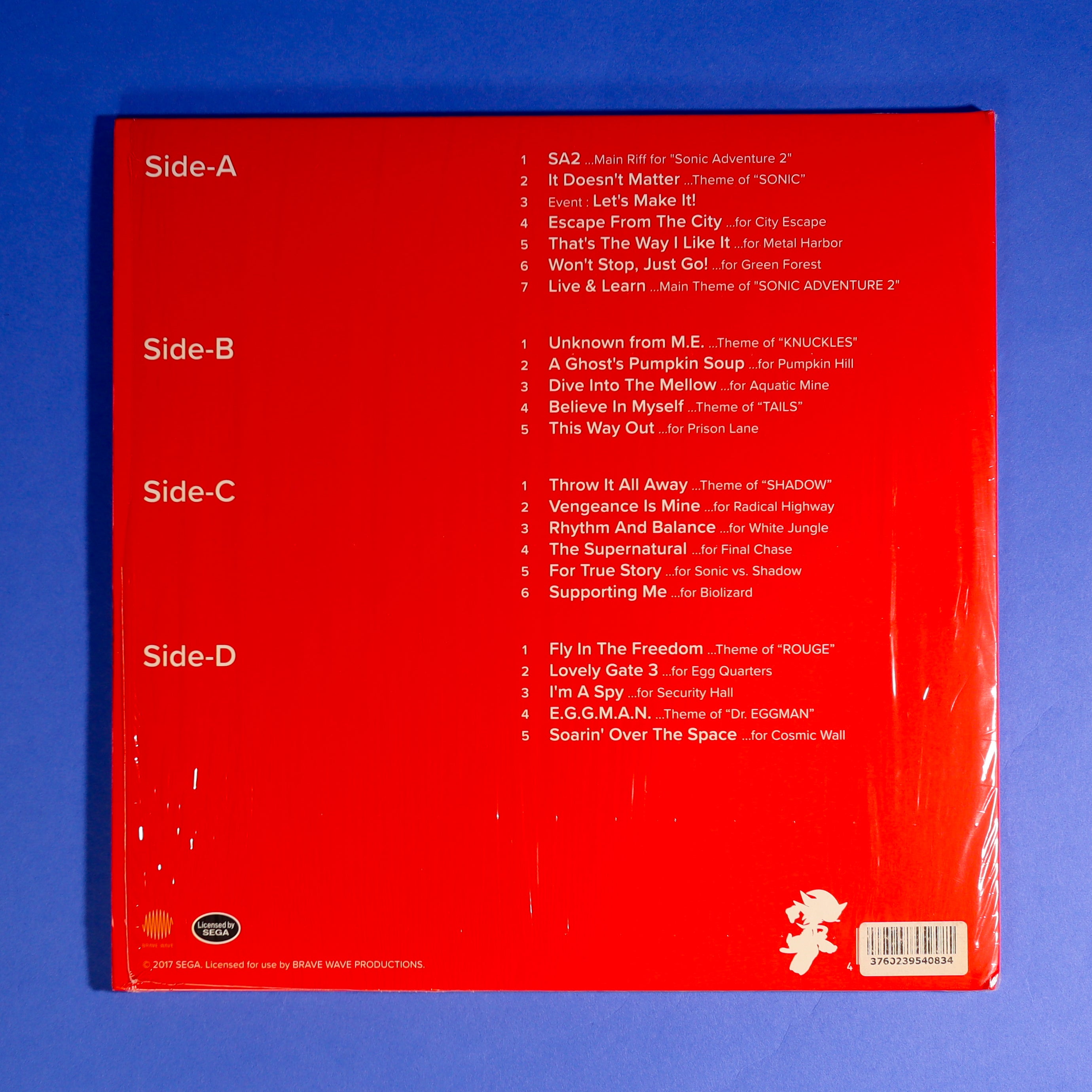 Sonic Adventure 2 Vinyl Record – HiFi LoFi