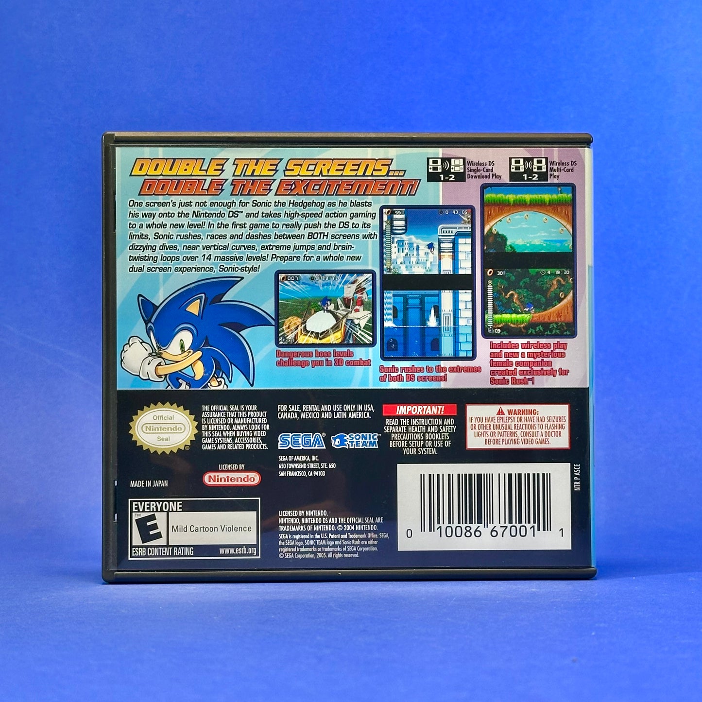 Sonic Rush - Nintendo DS